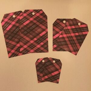 Plaid Gift Tags Set